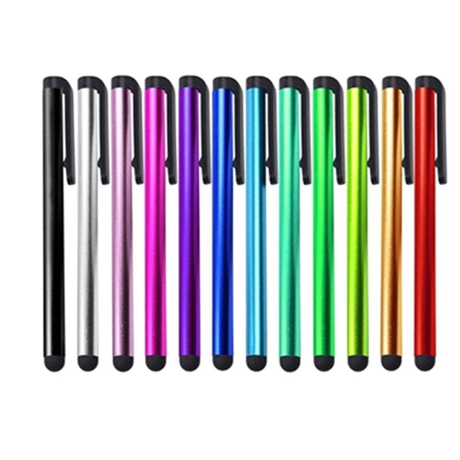 10x Lápices Táctiles Metálicos 4g Pantalla Iphone 5 Skin 5s Galaxy Nokia Huawei Samsung LG HTC