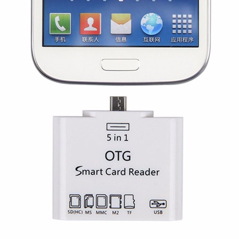 5 En 1 Otg Usb Micro Sd/tf Lector Tarjetas Tablet Galaxy S6