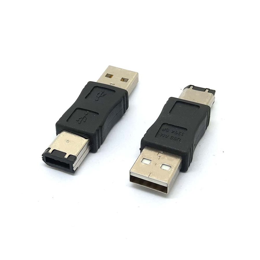 Adaptador Firewire IEEE 1394 6 Pines Hembra a USB Macho 2.0