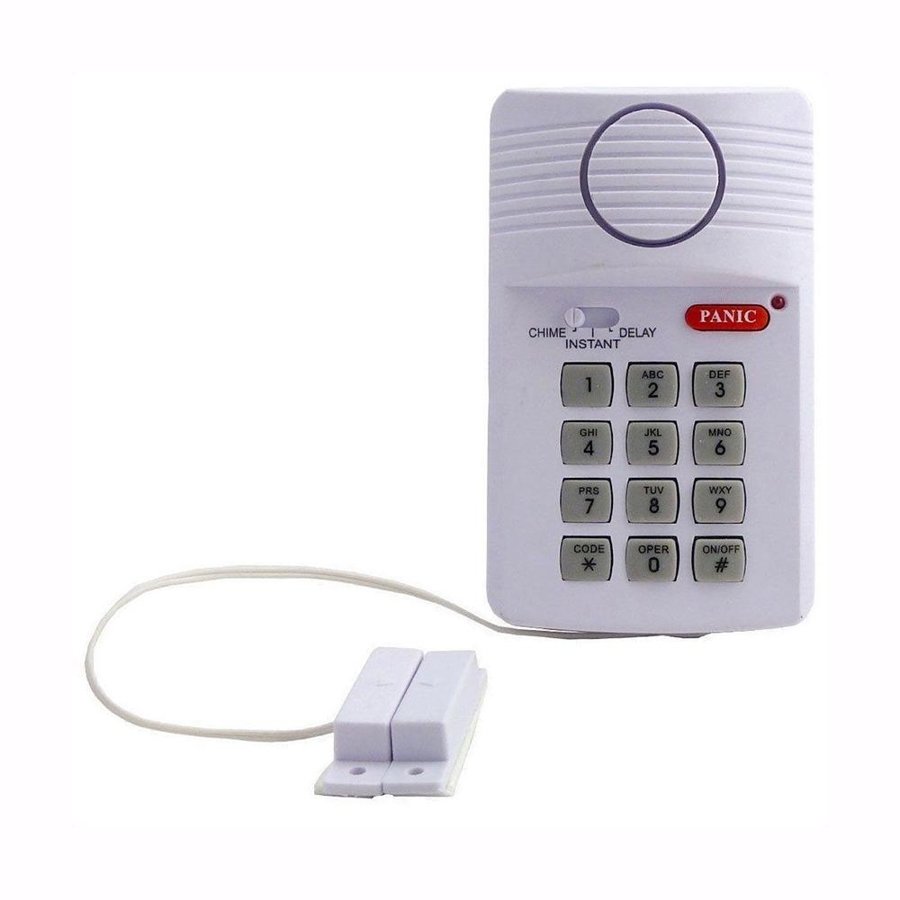 Alarma Wireless Home AA Seguridad Antirrobo Garage con Teclado Puerta