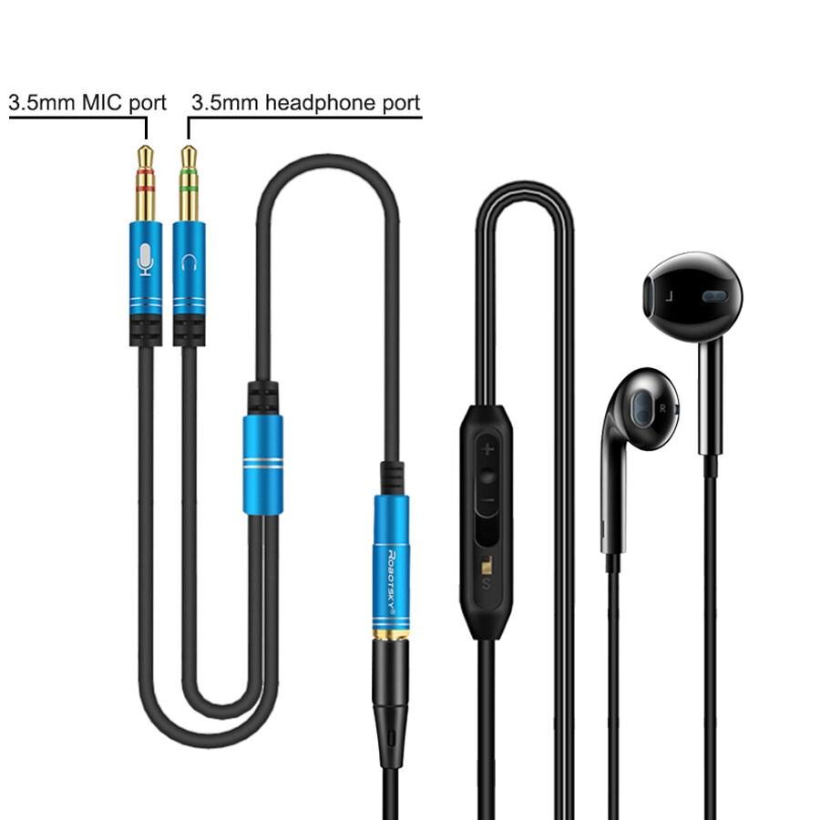 Cable 3.5mm Jack Smartphone Divisor Auriculares Hembra a 2 Machos Estéreo Audio Y Splitter