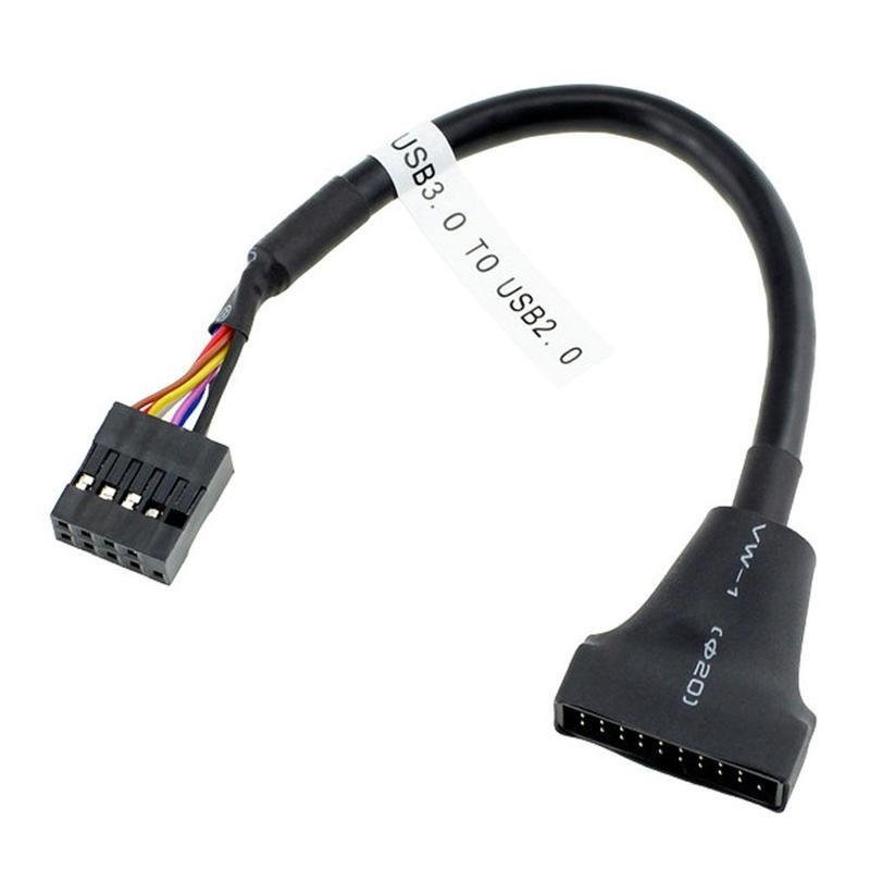 Cable De Bus Serie USB 3.0 a Usb 2.0 20 pin transferir 9 pin macho
