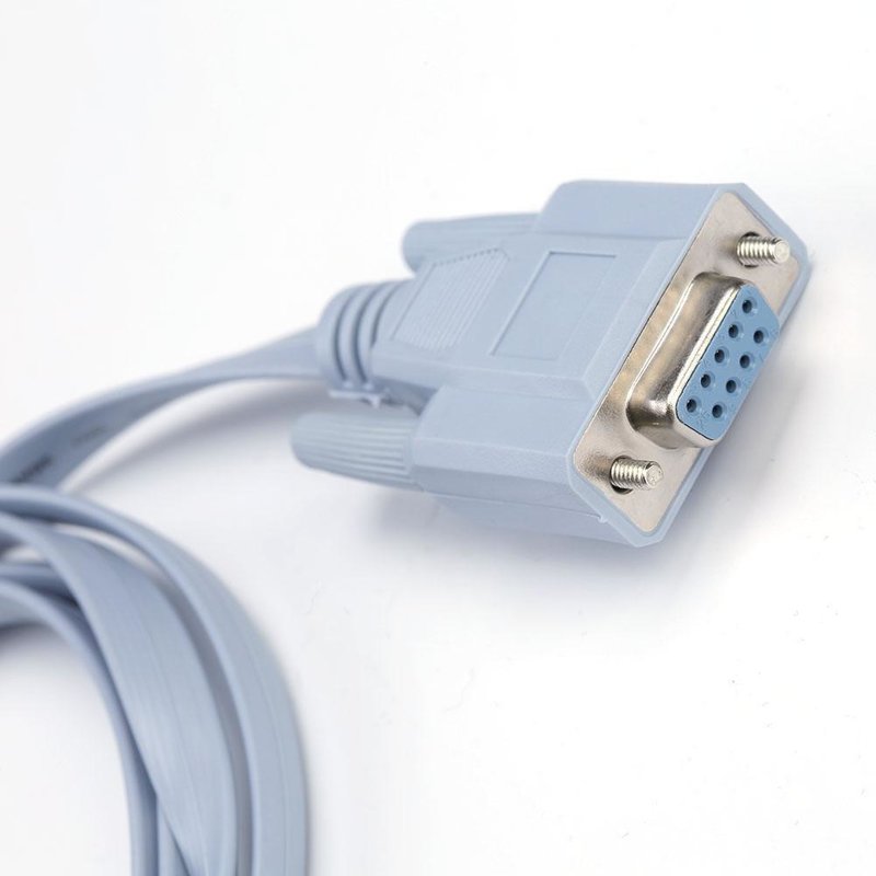 Cable Serial DB9 de 9 Pines Hembra a RJ45 Macho Adaptador Puerto Cat 5