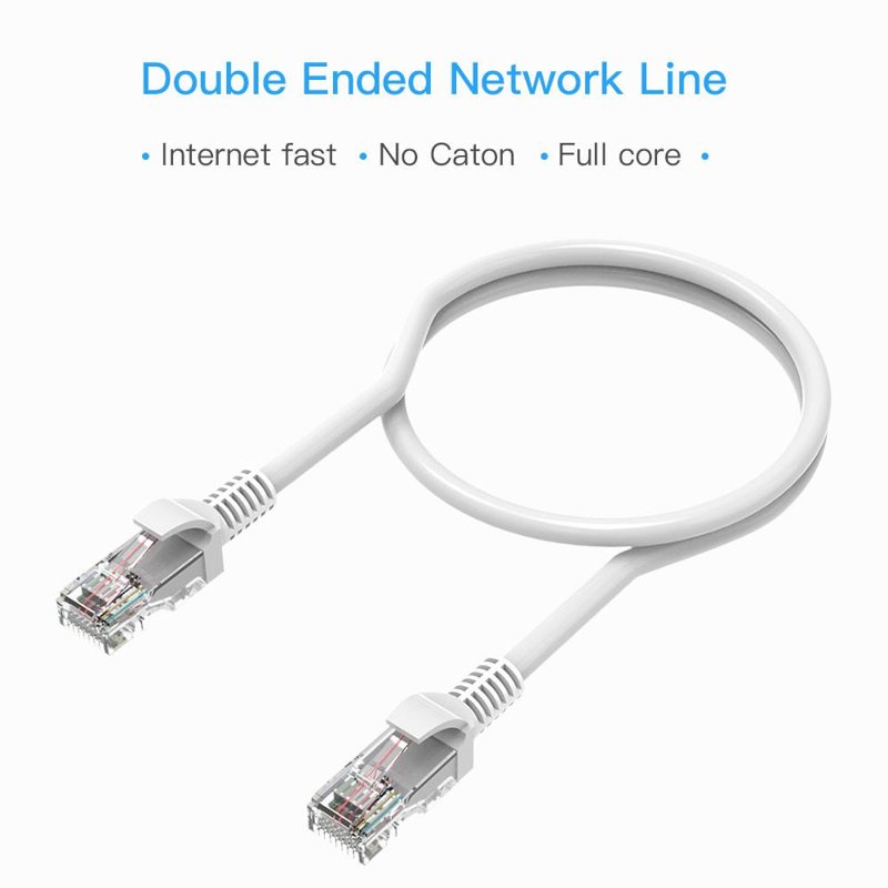 Cable Red RJ45 Cat5 Ethernet LAN Internet 10M