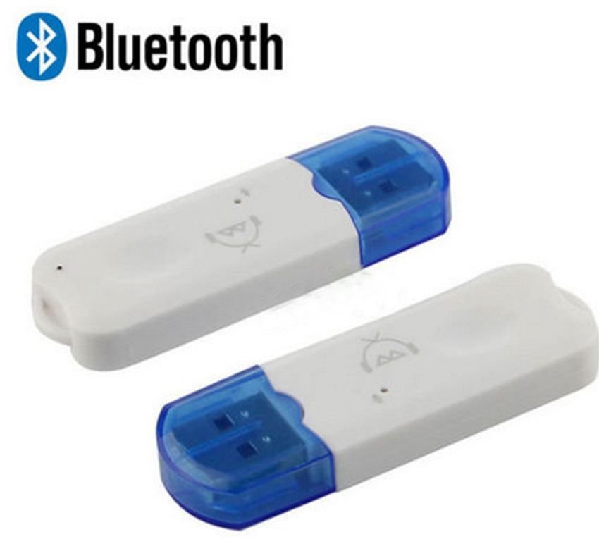 Bluetooth Music Received USB Coche Wireless Stereo Audio Música Altavoces Receptor Adaptador Dongle
