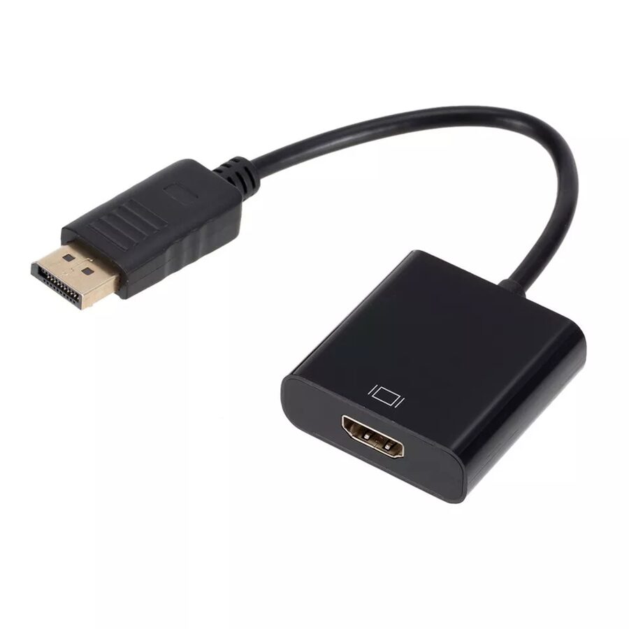 Cable Adapter 1080P DisplayPort to HDMI-compatible Adapter Converter Display Port Male DP to Female HD TV Video Audio For PC TV