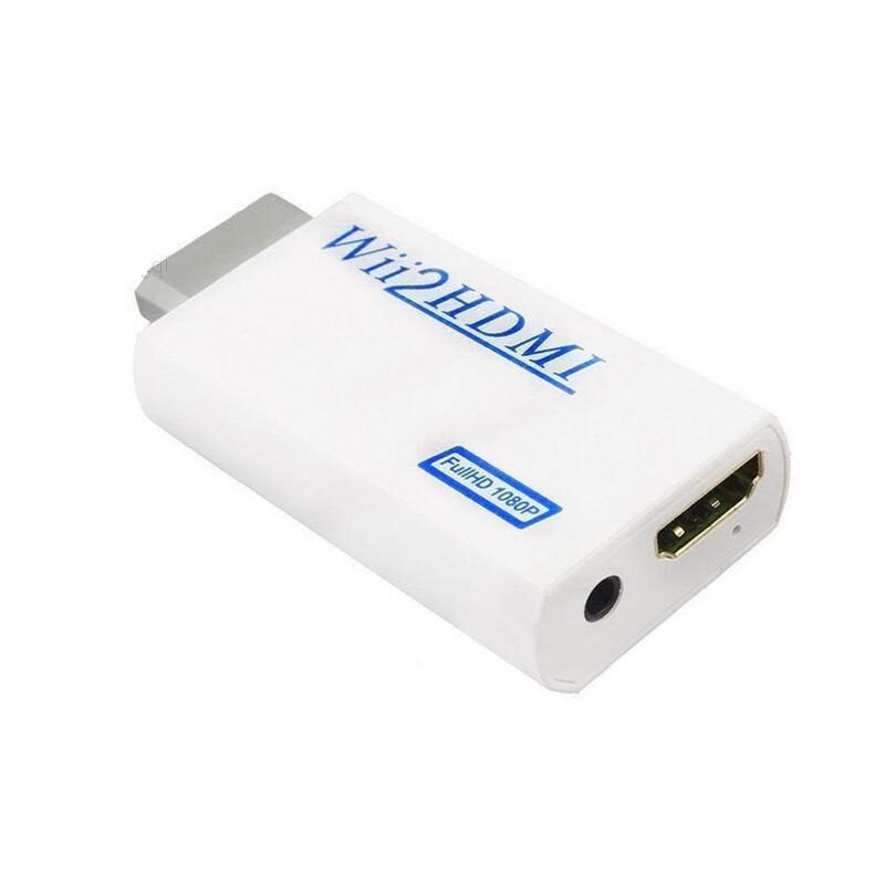  Wiistar Wii a HDMI Convertidor Wii HDMI Cable adaptador 3.3  ft/3.2 pies 1080 p para dispositivo Full HD Convertidor de video 720/1080P  Soporta todos los modos de visualización Wii : Videojuegos