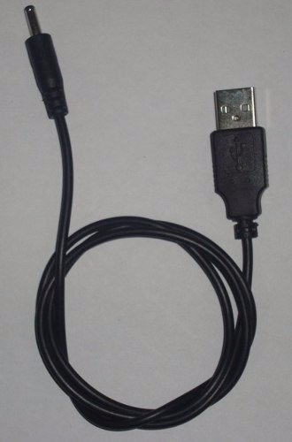 Cable Poder Usb Macho A 3.5mm 5v Dc Plug Mp3 Mp4 Pc