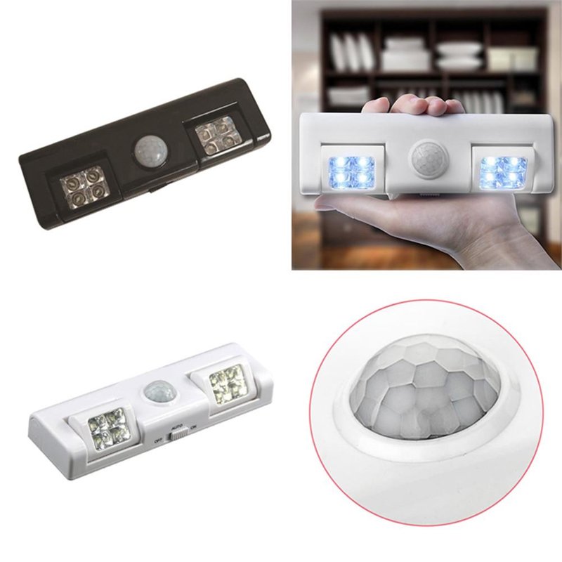 Lámpara Sensor Detector PIR Auto Movimiento Bombilla 5w Luz Led