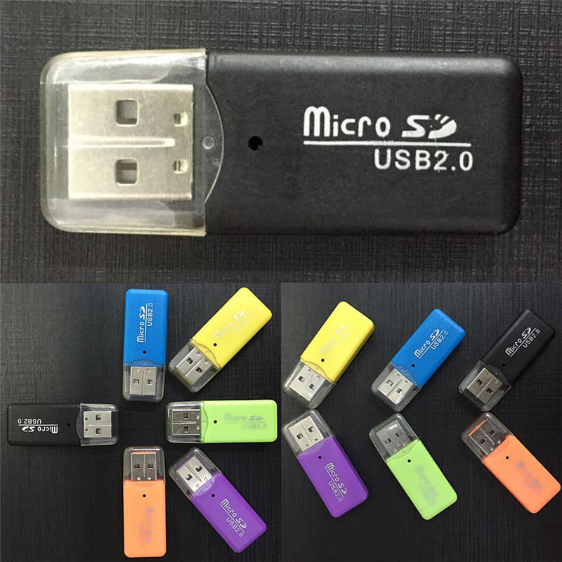 Lector Tarjetas Micro SD/MMC USB Mini Lector 480Mbps PC Laptop