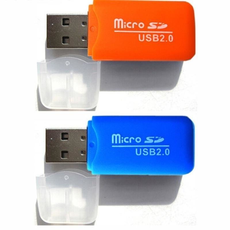 Lector Tarjetas Micro SD/MMC USB Mini Lector 480Mbps PC Laptop