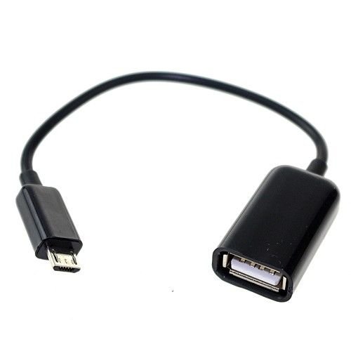 Cable Micro Usb Negro Otg Host Samsung Galaxy 7 Tab 10 S3 S3 Note