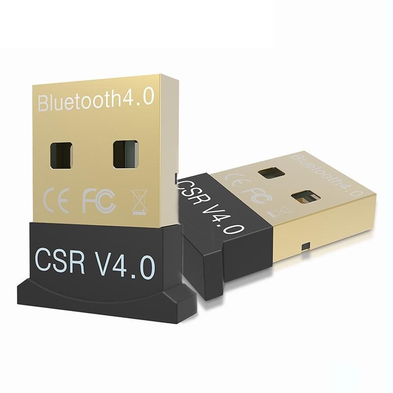 Mini Bluetooth 4.0 USB 20m Modo Dual Adaptador RSC USB 2.0 / 3.0 Audio Dongle Transmisor Windows 8 10 XP Win 7