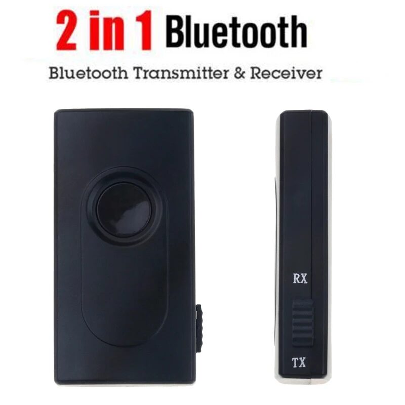2 en 1 Bluetooth V4.2 Transmisor Receptor Inalámbrico A2DP 3.5mm Adaptador  Audio Estéreo Dongle para TV Coche Altavoces Casa MP3 MP4 - Bluetooth -   ENTREGAS RÁPIDAS GARANTIZADAS - RASTREO EN LÍNEA