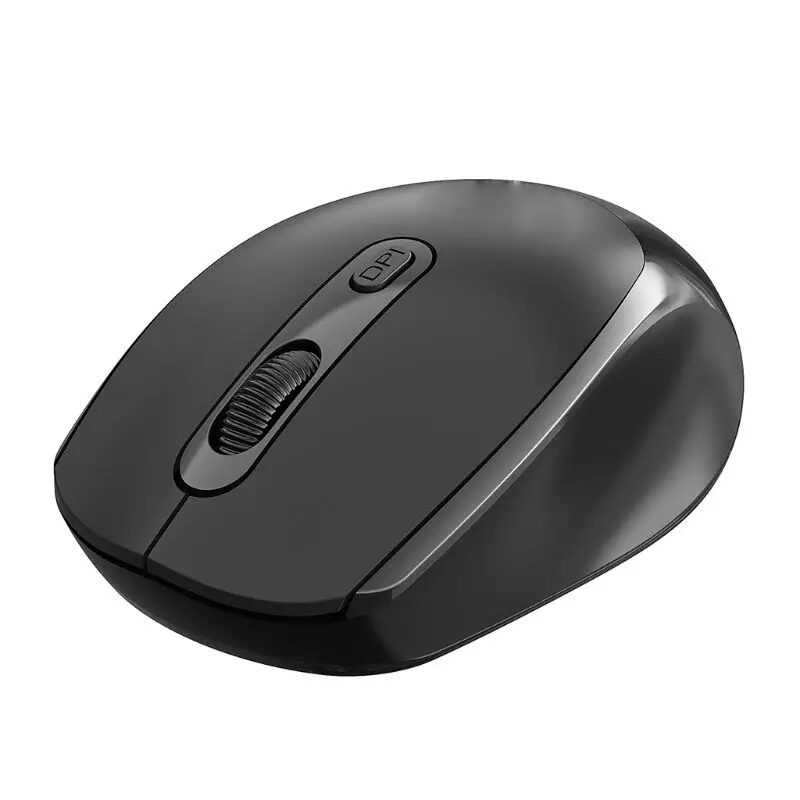 Mouse Inalámbrico Óptico USB 2.4 Ghz 1600DPI Ergonómico 4 botones Juegos Ajustable Receptor Oficina Casa PC Ordenador Portátil