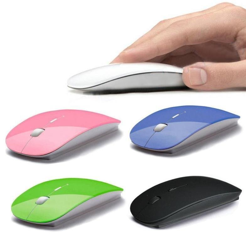 Mini Mouse Usb Slim Azul Wireless 2.4g Optical Laptop Pc Mac Inalámbrico