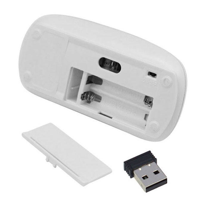 Mini Mouse Usb Slim Azul Wireless 2.4g Optical Laptop Pc Mac Inalámbrico