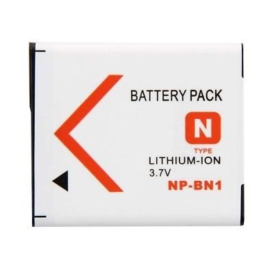 Batería N Compatible para Sony NP-BN1 Li-Ion Cyber-shot W330 W350 Genérica Dsc-w310 Cámara Digital