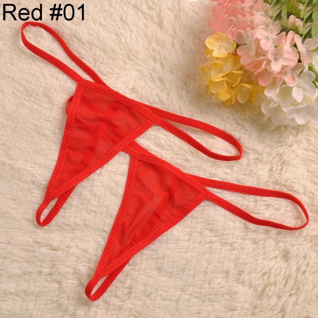 Hilo Rojo Tanga Lenceria Mujeres Sexy Damas Bragas G String T Back Ropa Interior Dormir Hilos Mujer www.TusOfertas.Shop ENTREGAS RAPIDAS GARANTIZADAS RASTREO EN LINEA