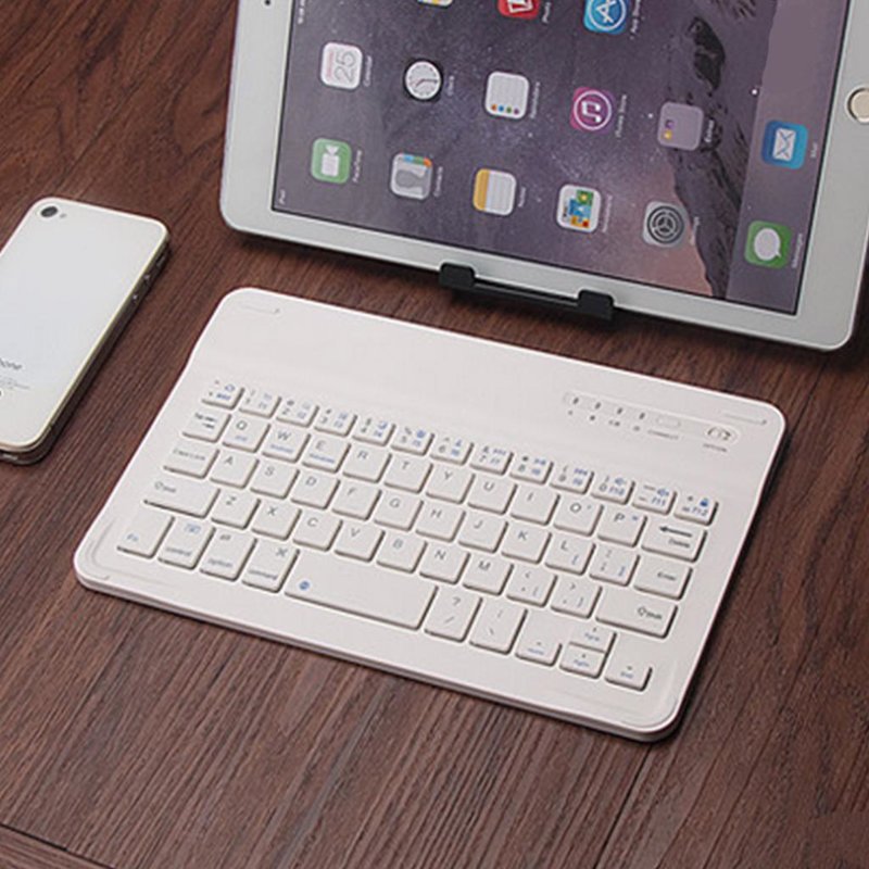Ultra Slim Aluminum Wireless Bluetooth Keyboard For iPad mini  Air Pro IOS PC Teclado