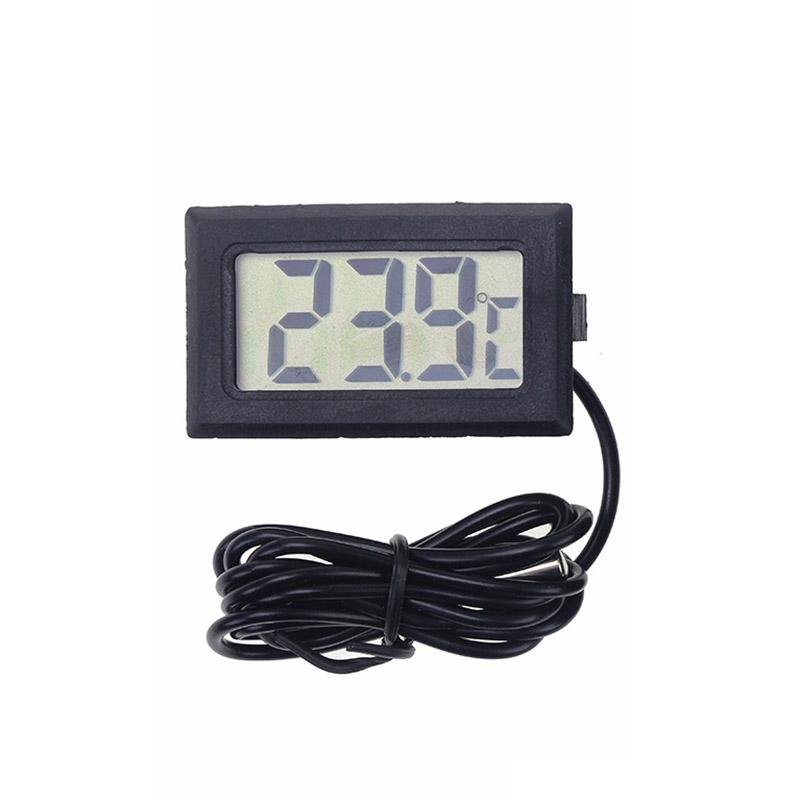 Termometro ºc Digital LCD Nevera Congelador Refrigeradora Negro Encubadoras
