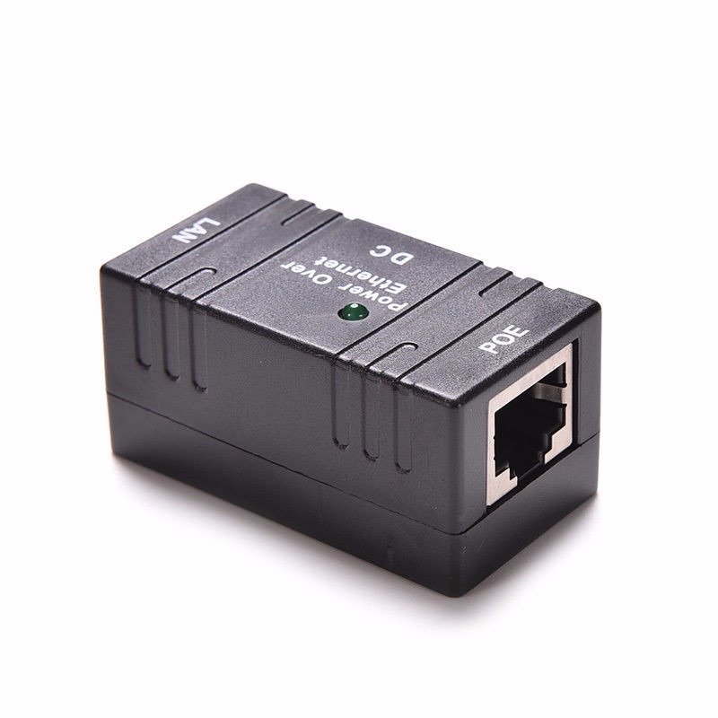 Inyector Poe Pasivo Divisor Ethernet Red Cámara Ip Adapter