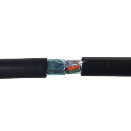 Carrucha Cable Cat5e 305m Exterior Blindada STP y Gel UTP Negro Iflux