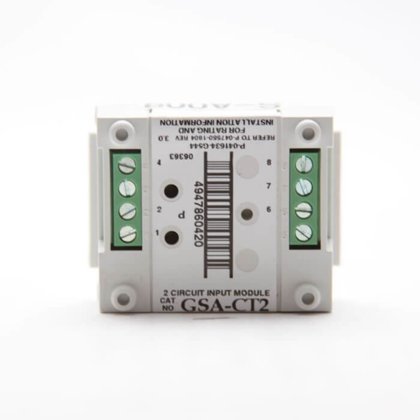 Módulo de entrada doble dual 2 circuitos uso con dispositivos de contacto normalmente abierto Kidde