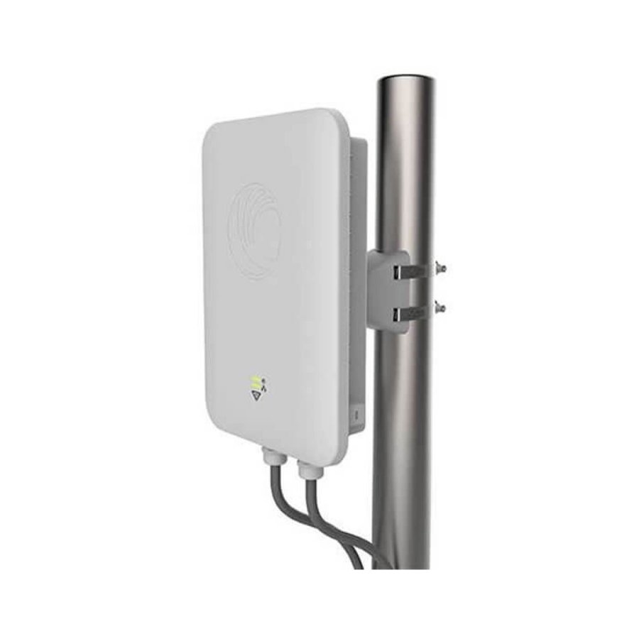 Access Point WiFi Punto de acceso AC Sectorial de Banda Dual con Antena de Sector Integrado de 90-120 Grados Inyector PoE y Soporte de Inclinación RoW al Aire Libre 802.11ac Wave 1 Enterprise E501S Cambium Networks
