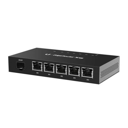 Router EdgeRouter X con 5 puertos Gigabit Ethernet Ubiquiti