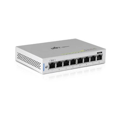 Switch UniFi Administrable de 4 Puertos Gigabit PoE 802.3af y 4 Puertos Gigabit Ethernet 60W Ubiquiti